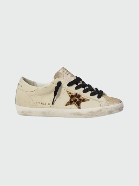 Golden Goose - Super Star Animal Print Alta Automática