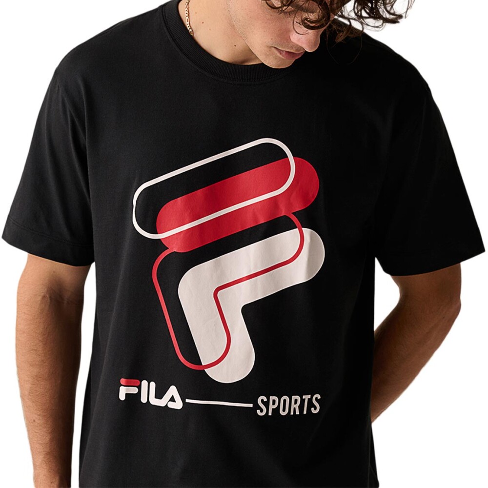 Fila Remera manga corta Comfort Hombre - Negro Negro