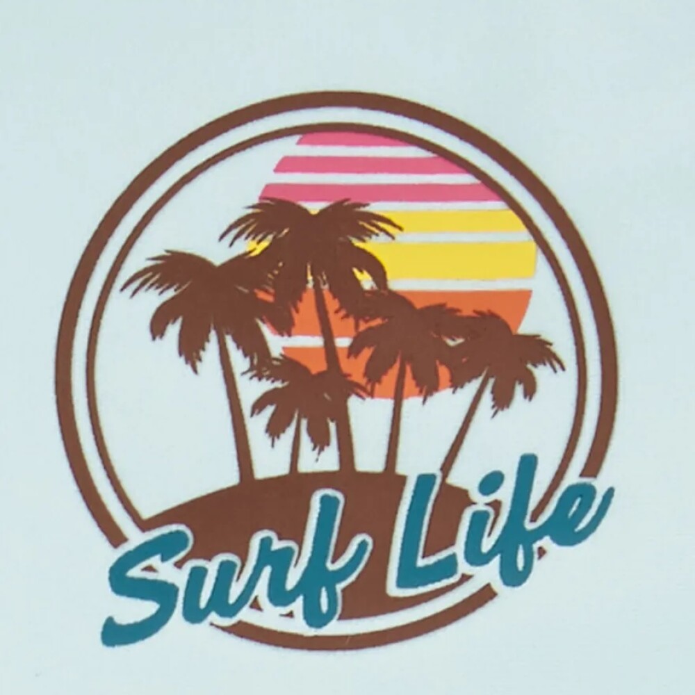 Conjunto Manga larga Protección UV Carters Surf LIFE Celeste Marron