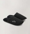 Pantufla plane Negro