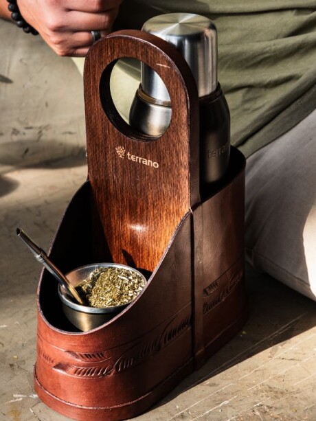 Matera Artesanal Charrúa Marrón