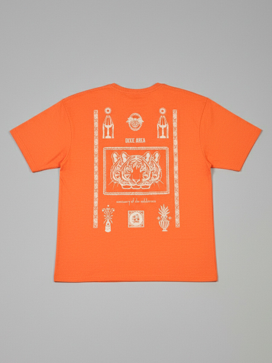 T-SHIRT MULEY DIXIE - Ladrillo 