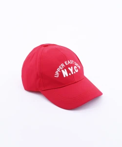 GORRO NYC ROJO