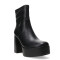 Botas de Mujer Miss Carol PLACID con simil cuero elastizado Negro