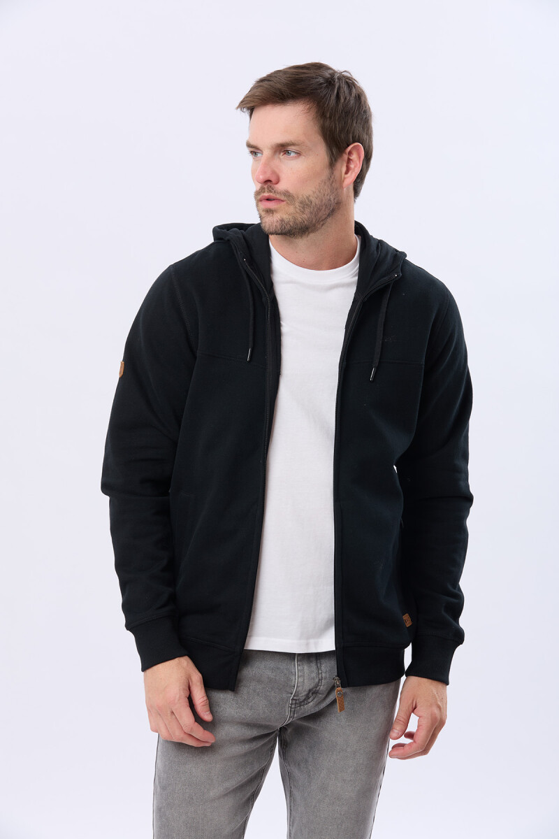 CANGURO CON CAPUCHA - Negro 