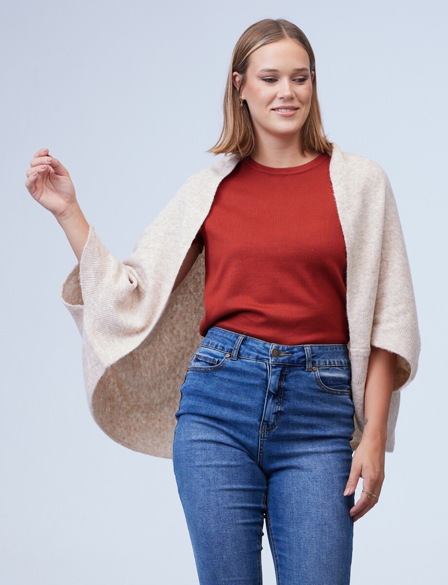 Cardigan Soft Cashmere - Beige 