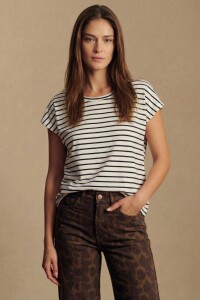 Remera Algodón A Rayas Nacar