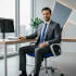 Silla de escritorio Oficina Sillon Ejecutiva Ergonomica IMBACK Color Azul Silla de escritorio Oficina Sillon Ejecutiva Ergonomica IMBACK Color Azul