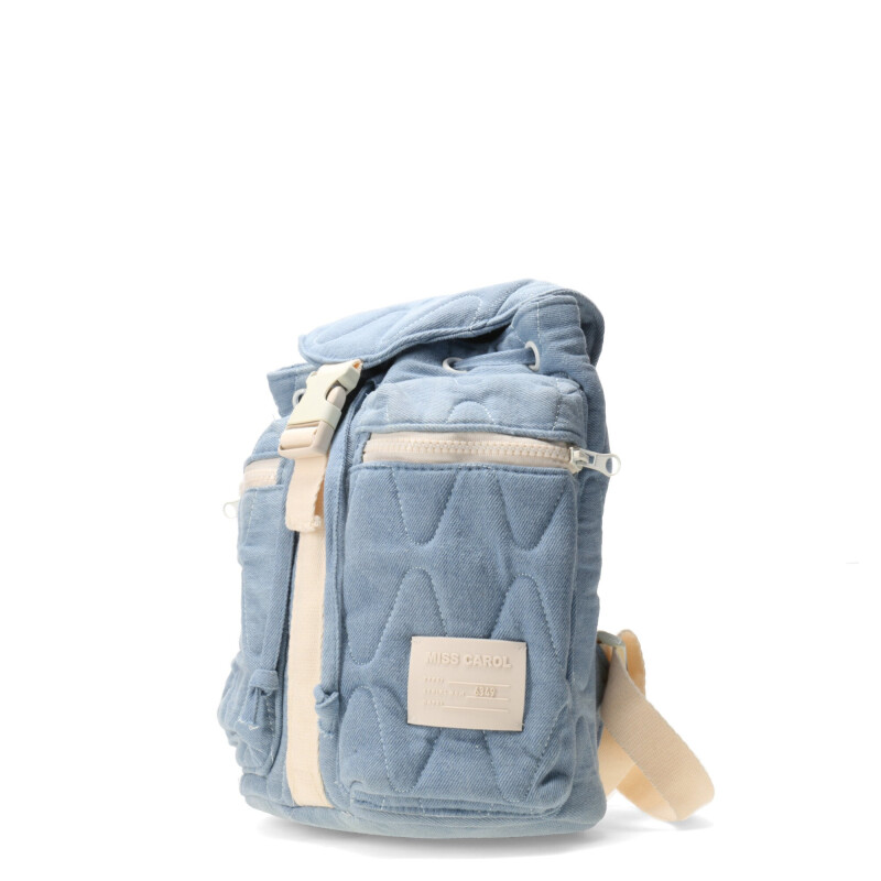 Mochila Miss Carol Burnie Azul Claro
