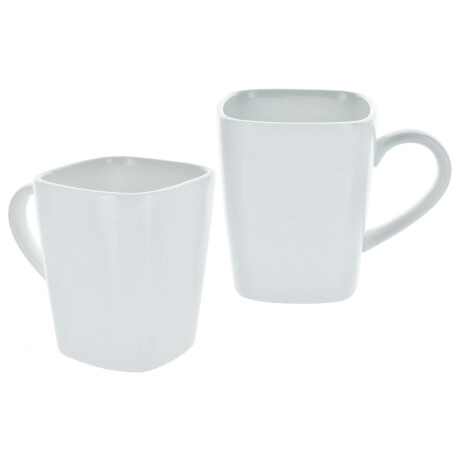Taza de ceramica blanca Taza de ceramica blanca