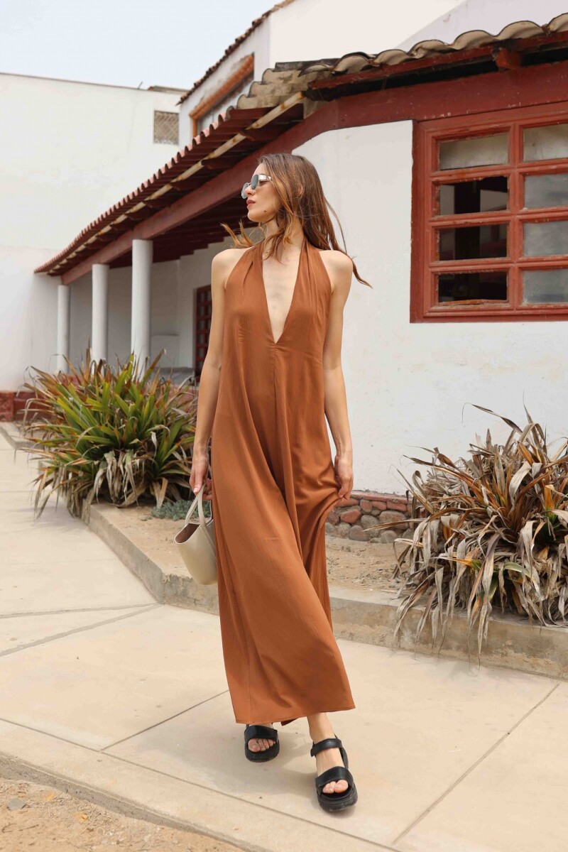 VESTIDO CLARISSA CHOCOLATE