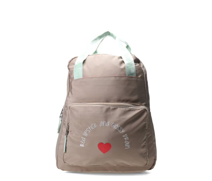 Mochila Las Oreiro Oreiro Love Beige