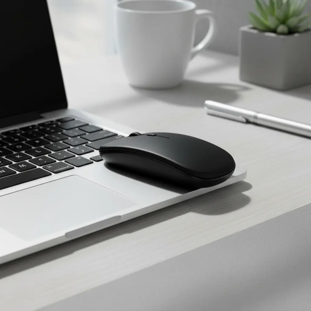 Mouse Inalámbrico Con Bluetooth NEGRO