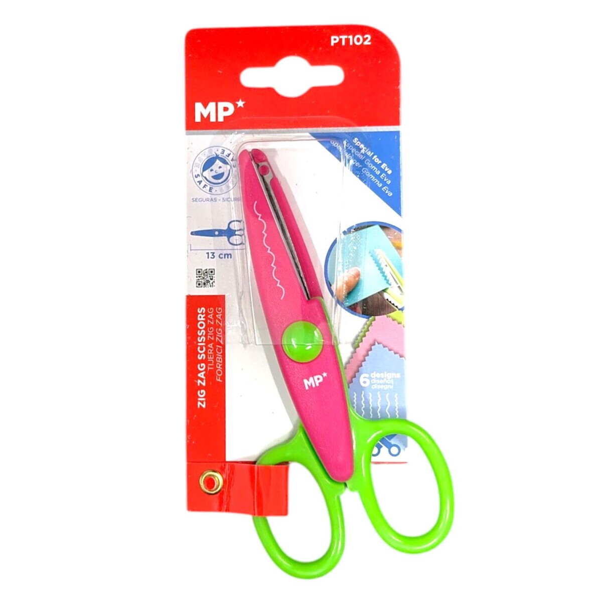 Tijera Zig-Zag MP - Magenta 