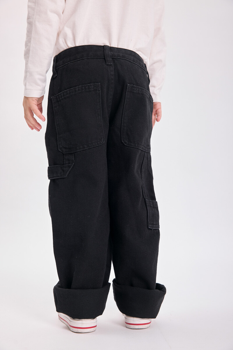 Pantalón jean carpintero Gris Oscuro