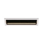 Downlight rectangular 5 LED 10W 1250Lm luz cálida ILU01503
