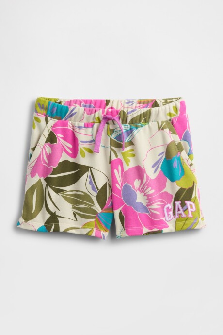 Short Logo Gap Niña Sp Floral Logo