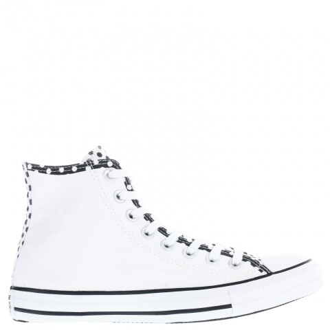 Championes de Mujer Converse - All Star Chuck Taylor AS Hi Blanco - Negro