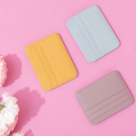 Tarjetero Sienna Mostaza