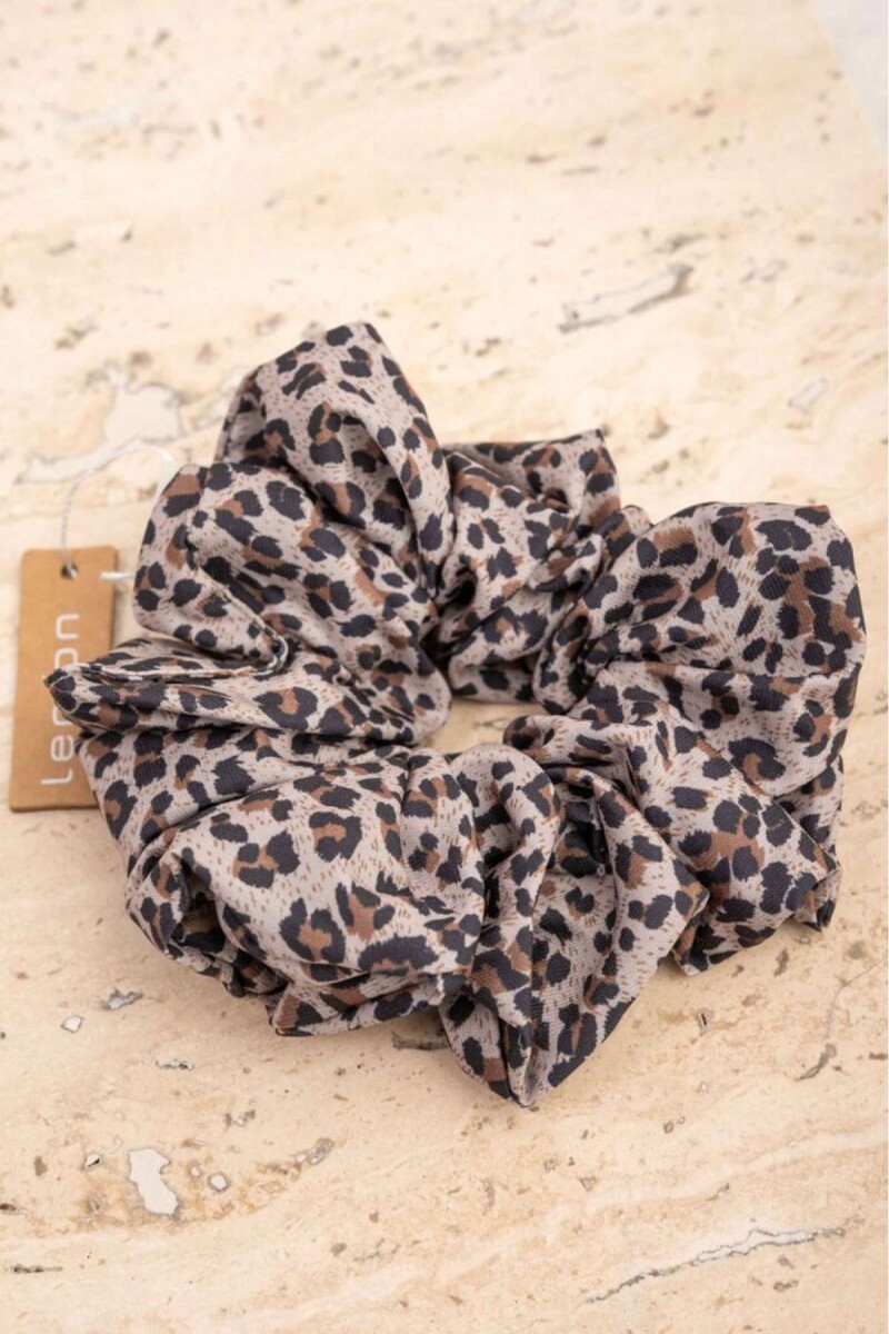 Scrunchie Animal Print - Animal Print 