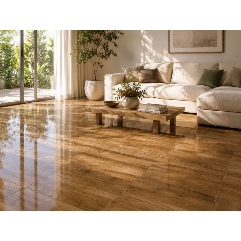 Cerámica para piso y pared New Legno Linear 60x60 cm Brillante Cerámica Para Piso Y Pared New Legno Linear 60x60 Cm Brillante