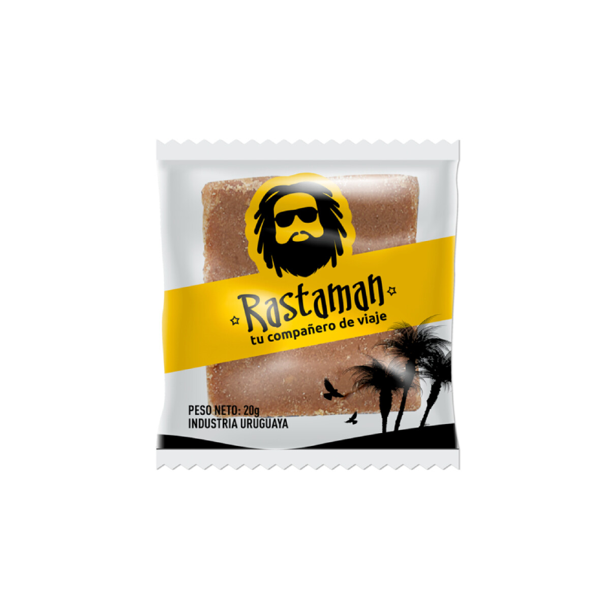 Bombón Rastaman Bloque Dulce 20g 