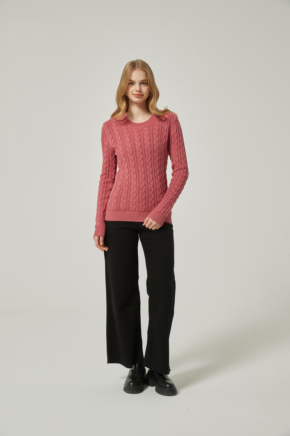 Sweater Teogonorio Rosa Oscuro