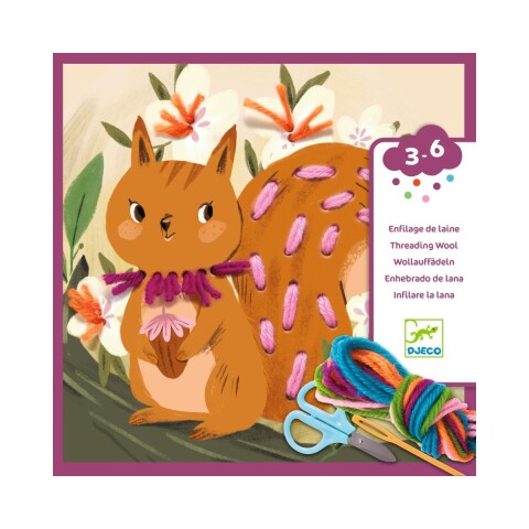 Kit de manualidades para trabajar con lana Kit de manualidades para trabajar con lana