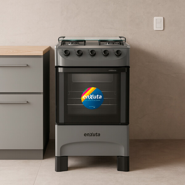 Cocina Multigas 4 Hornallas Enxuta Cenx27200ng GRIS
