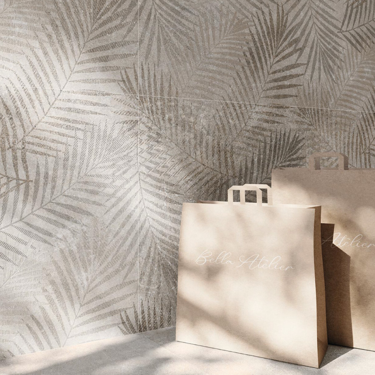 Porcelanato Bella Stone Decor Greige - 1.42m2 