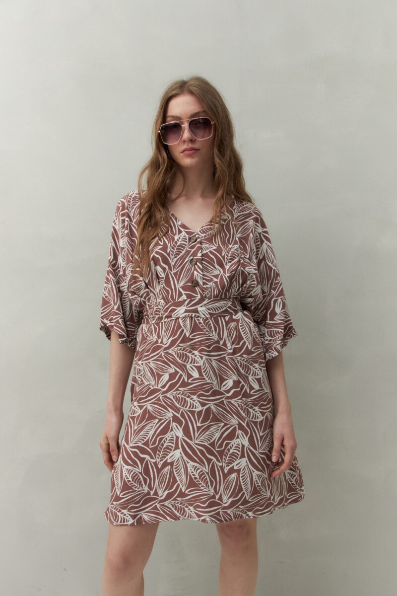 VESTIDO AVELLANAS Chocolate