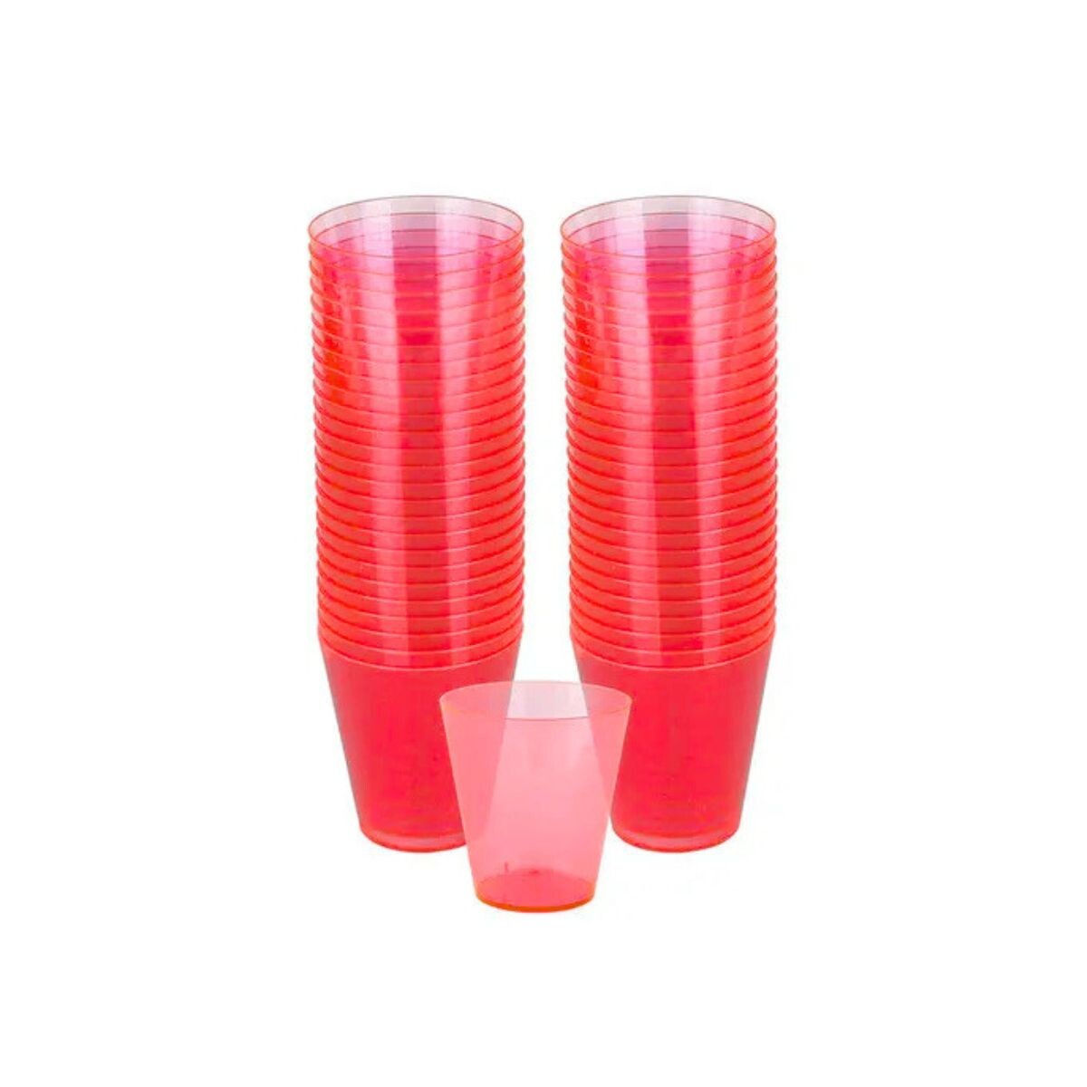 Vasos de Shot x25 - Rojo 