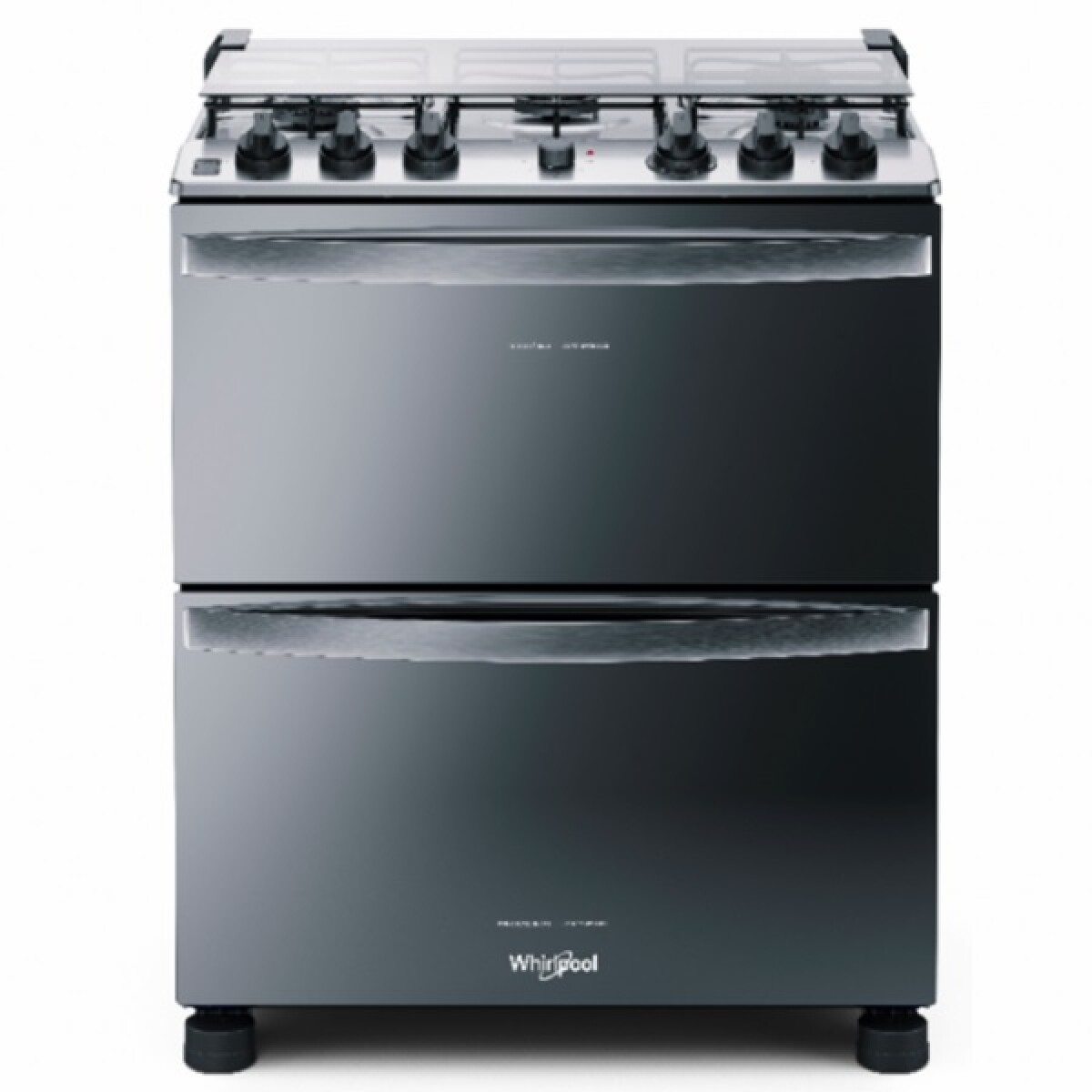 Cocina 5 hornallas a Gas Doble Horno Whirlpool 