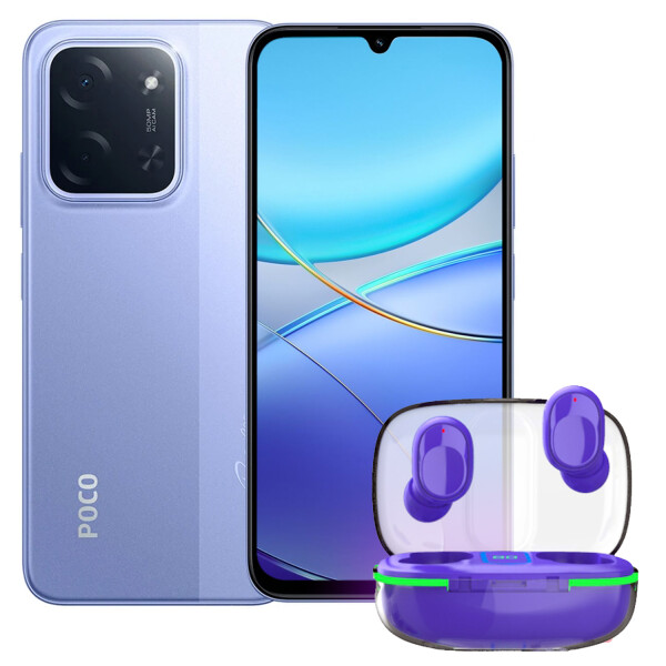 Xiaomi Poco C85 68gb Ram 256gb + Regalo VIOLETA