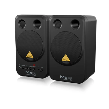 MONITOR DE ESTUDIO BEHRINGER MS16 4" PAR MONITOR DE ESTUDIO BEHRINGER MS16 4" PAR