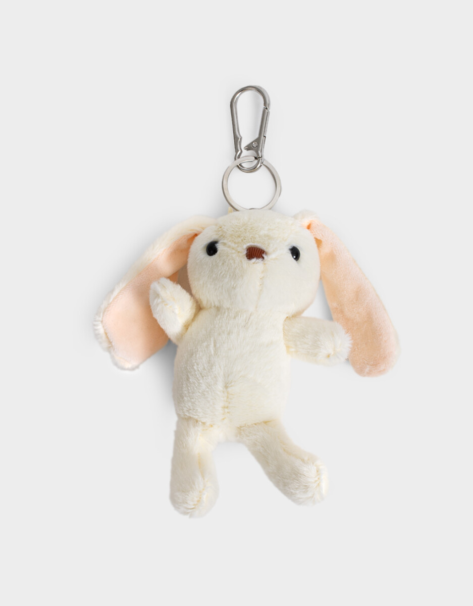 Llavero Y Charm De Conejito 