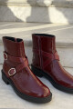 Bota torino Bordeaux charol