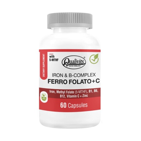Qualivits Iron + B-Complex 60 Caps Qualivits Iron + B-Complex 60 Caps