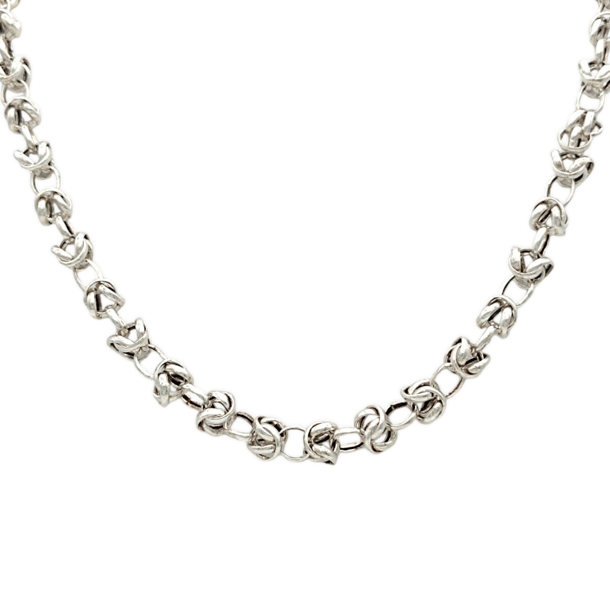 Cadena Bali -Plata 925-Sin Piedra-CD3457 - sinpiedra 