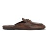 Mocasin Mule Evans Dark Brown 200