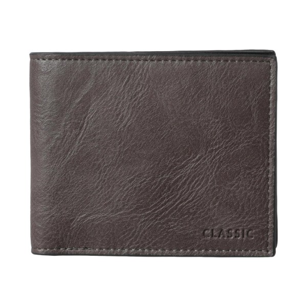 Billetera simplex caballero marrón