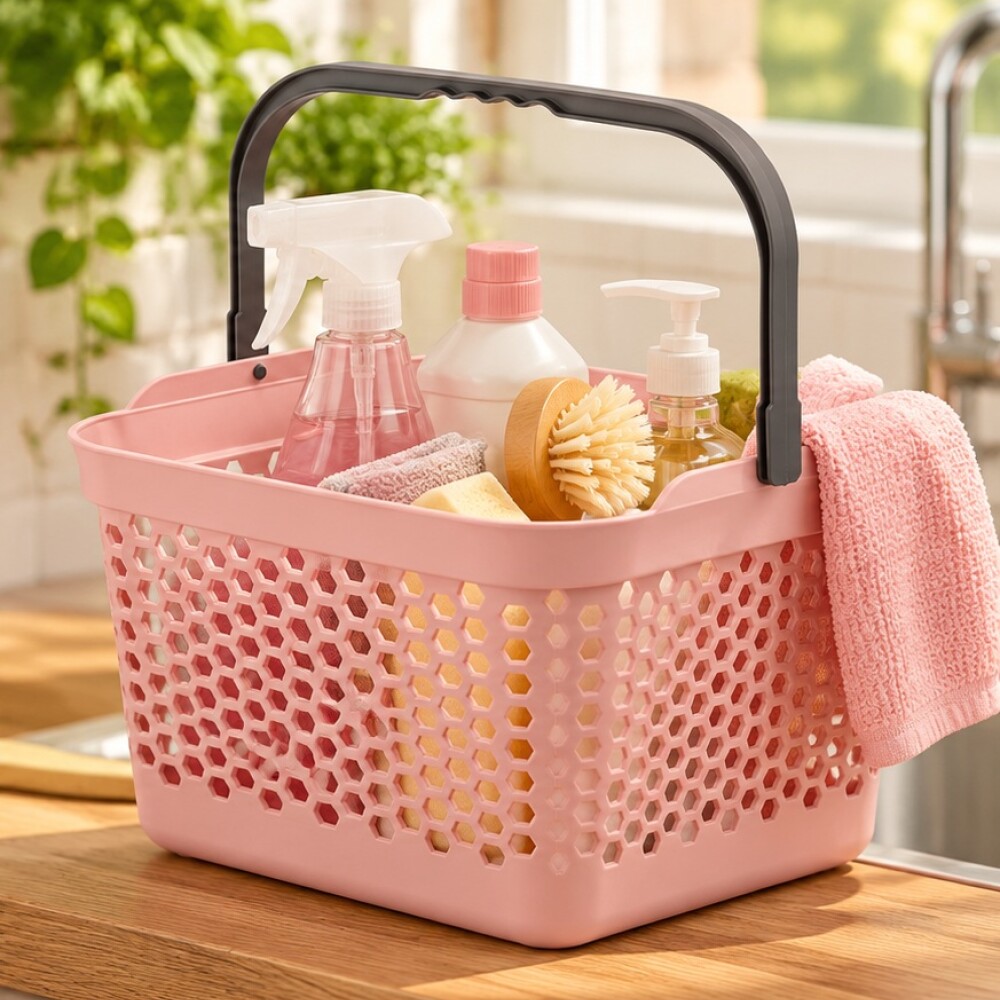 Canasta multiuso 23x25x18 cm QLUX IDEAS Canasta multiuso 23x25x18 cm QLUX IDEAS