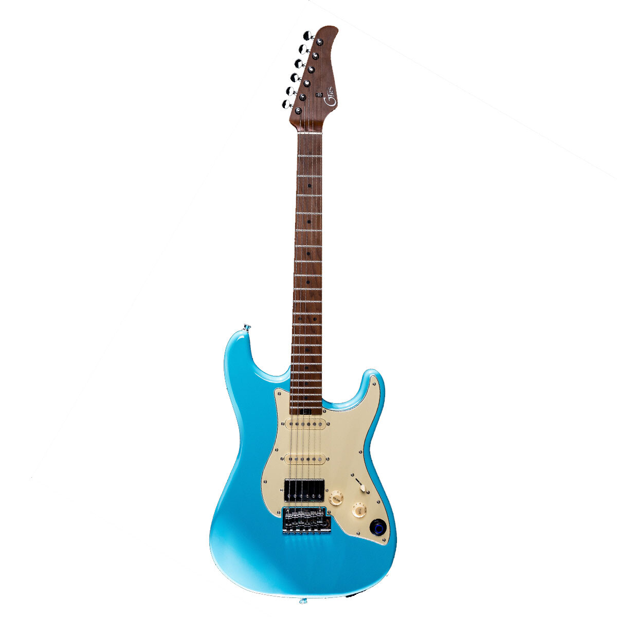 GUITARRA ELÉCTRICA MOOER GTRS INTELLIGENT GUITAR STANDARD 801 BLUE C/FUNDA 