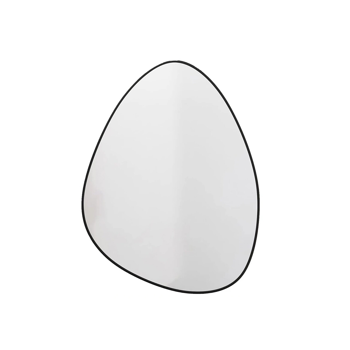 Espejo Irregular y Minimalista - Negro 