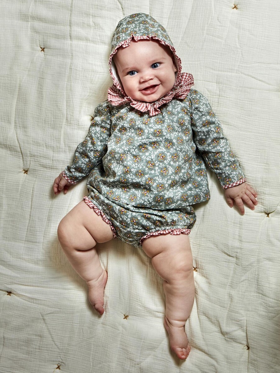 Conjunto Con Capota Verde Oscuro