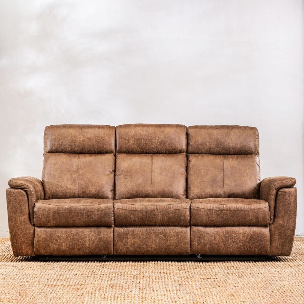 Sillón Reclinable 3 Cuerpos Thomas Chocolate 
