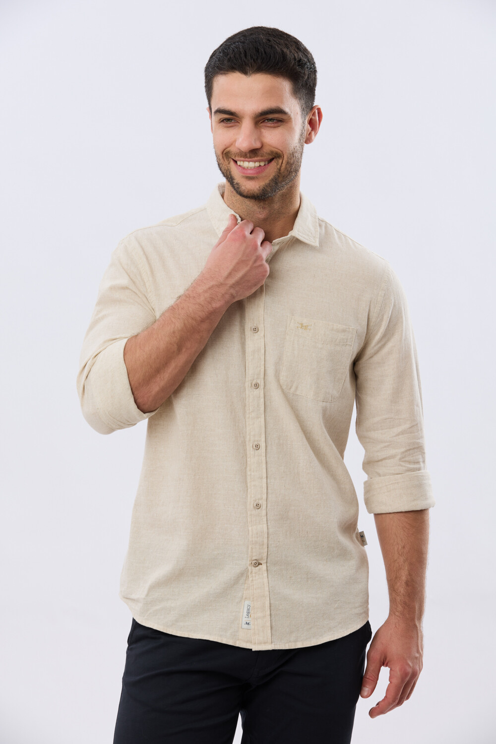 CAMISA LISA DE LINO Arena