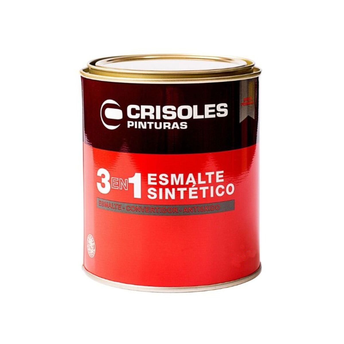 ESMALTE CRISOLES BRILLANTE 0,900 LT - BORDEAUX 