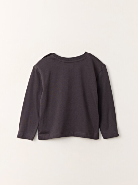 Remera estampa Cowboy Gris Oscuro