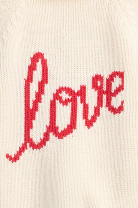 Saco Love Bebé Ivory Frost